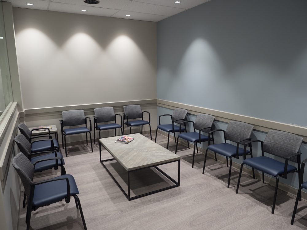 Patient waiting room
